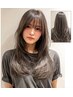 【初回＋2回目限定】髪質改善ケアカラー＋カット　￥18700→￥14960