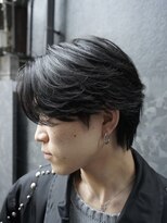 キングオブヘア バイ ノイズ 梅田茶屋町店(KING of hair by NOISM)&nbsp;フェザーパーマセンターパート
