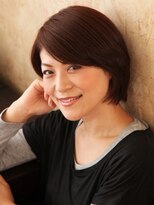 フラミューム(flammeum)&nbsp;シルエットが決めての小顔おとなショート【平塚】