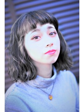 ジーンジャパン(GENE japan) グレージュハイライトカラー