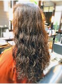 【ＣＡＮ】ナチュラルロングウエーブ×アッシュグレージュ