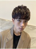 【Noble】ツーブロックのソフトマッシュ byナカモト