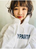 【LANY横浜】毛先ニュアンスパーマ×小顔カット