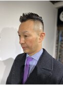 ビジネスマン刈り上げベリーショート三越前　バーバーショップ