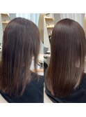 髪質改善ストレート《乾かすだけでキマる》