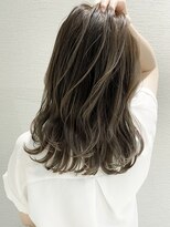 シルクレイ 新宿店(Silk-lei)&nbsp;大人かわいい似合わせカットアッシュグージュハイライト/新宿