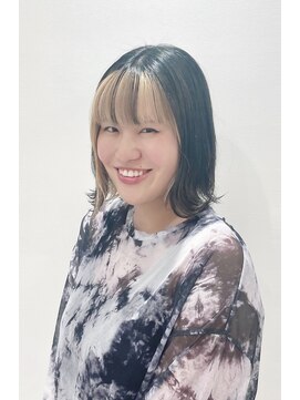 モリオフロムロンドン 松戸店(Morio from London) 【松戸 藤原】インナーカラーボブ