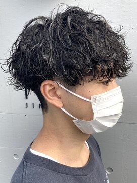 グッドタイムエフティフィフス 横浜西口(GoodTimes ft.fifth) 波巻きスパイラルパーマメンズマッシュツイストスパイラルパーマ