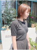 切りっぱなしボブ