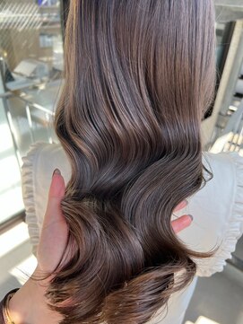 テラスヘアラボ 新潟駅南(TERRACEhairLab.) 【透明感ラベンダーグレージュ】
