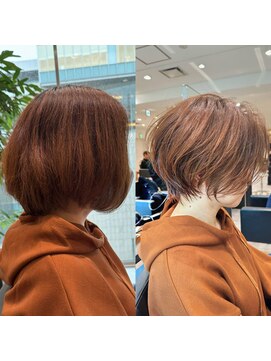 バンプ ギンザ(BUMP GINZA) 40代/50代/絶壁解消・前下がり・ショートボブ【浅野】