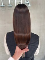 ロジッタ(ROJITHA)&nbsp;【ROJITHA原宿表参道】艶々ロング×ココアブラウン