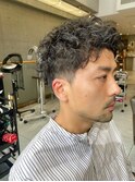 ツーブロ×メンズパーマ