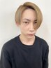 【＊酸性領域ストレート＊】×カット+フルケア//ブリーチ毛でも◎
