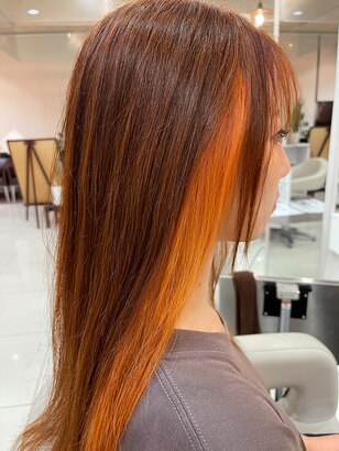 2025年春】オレンジブラウンの髪型・ヘアアレンジ｜人気順 