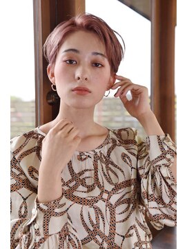 ロッタディディオ(ROTTA di Dio) ハンサムショート 透け感アプリコット