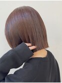 20代～30代イメチェンカット切りっぱなしボブ［仙台］