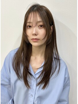 レミエ ダイカンヤマ(lemiie) 軽めのストレートレイヤー