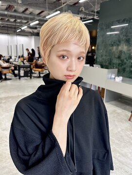 ソピ バイ インビテーション(sopi by invitation) NAKAMURA #136 ベリーショート/ショートカット/ブロンドベージュ