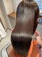 タイ(Tie)の写真/【福島駅すぐ/事前予約可】ヴァージンヘアのような,なめらかで柔らかいナチュラルストレートが叶う♪