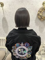 ディーヴァヘアーエズ(DIVA hair Eze)&nbsp;【kotone】切りっぱなしボブ＊シアーグレー