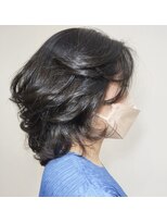 松本平太郎美容室 吉祥寺パートファイブ(PART5) セミディラウンドグラレイヤー/30代40代50代60代