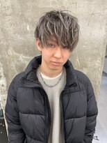 メンズサロン キング 梅田店(Men’s salon K!ng)&nbsp;波巻きツイストスパイラルパーマ/フェザーパーマ/眉毛/メンズ