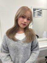 ヴィア(Via)&nbsp;10代20代30代/ミルクティーベージュ/ミルクティー/ハイトーン