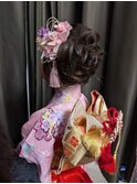七五三ヘアセット