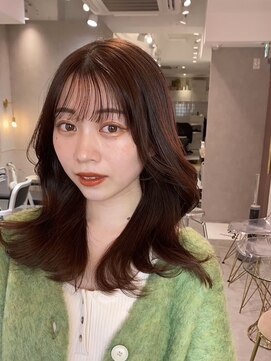 ルームバイシー 新宿(Loom. by Sea) メルティカラー×フェミニンロング[似合わせカット/レイヤー]