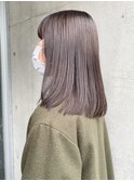 横浜西口大人ミディアムボブミディアムパーマ丸みレイヤーくびれ