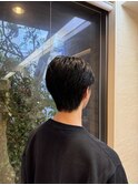 センターパート/マッシュスタイル