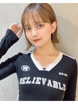 ロンドロゼ 池袋(Lond rose)&nbsp;メルティカラー似合わせカットウェーブミディアム縮毛矯正