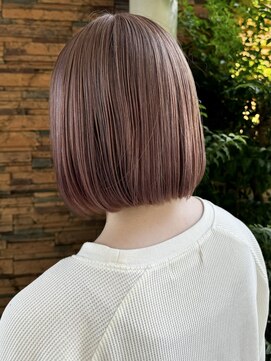 ヘアメイク シンズ ヤシマ(Hair Make SHIN'S YASHIMA) ピンクベージュ