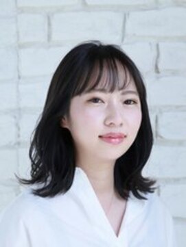 ヘアアンドアイラッシュ ココアンジェ くりえいと宗像店(Coco Ange) 艶感外はねミディ