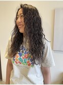 【杏】ハードパーマ