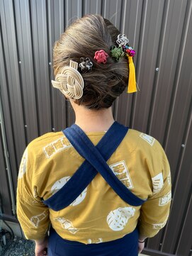 ラフ バイ へアーフリーティー(Laf by Hair freety) お祭りヘア