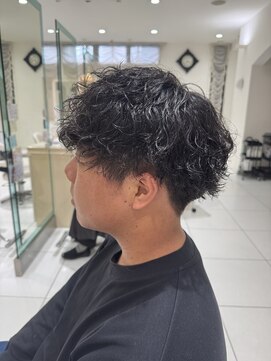 アブニール 我孫子(AVENIR) ツイストスパイラルパーマ【我孫子/MEN'S/学割U24/我孫子】