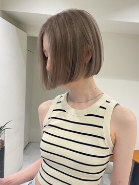 セイントローレン バイ ジルブラン(St.Lauren by JIL BLAN) ハイライトバレイヤージュダブルカラーショートカット