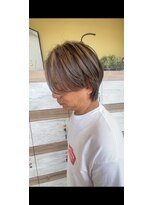 アース オーセンティック 岡山青江店(EARTH Authentic)&nbsp;”白髪ぼかしハイライト”