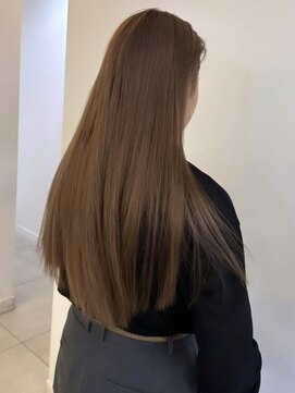 メゾンアクア 表参道(Maison ACQUA) ☆ブリーチなしダブルカラー オリーブ オリーブベージュ