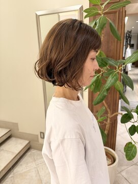 ビュートリアム265(BEAUTRIUM 265) ◎ボブ/切りっぱなしボブ/小顔ボブ/ブラウンカラー/イエベ/ロブ