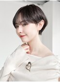 暗めカラー暗めカラー前髪カット韓国ヘア_9980