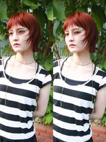 キャロルガーデンズ ボコカ 表参道(Carroll Gardens bococa) 【azu】オレンジブラウン ブリーチ ダブルカラー