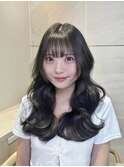 顔まわりカット/レイヤーカット/韓国/外苑前