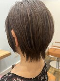 大人ショート×髪質改善トリートメント