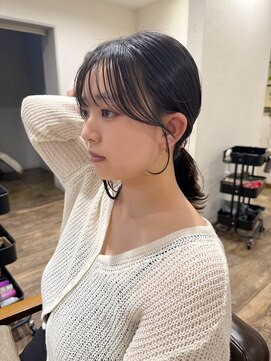 サク(Sac.) 前髪カット×顔周りカットSac.栃木優佑