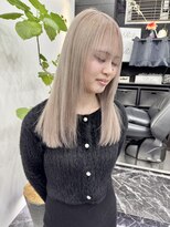 チュダック(ChuDuck)&nbsp;《milk tea》ハイトーン/ケアブリーチ/ダブルカラー/韓国