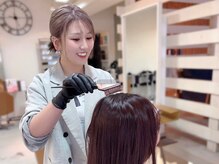 【カラー】的確な塗布技術はもちろん、カラーの薬剤にもこだわって選んでいます。