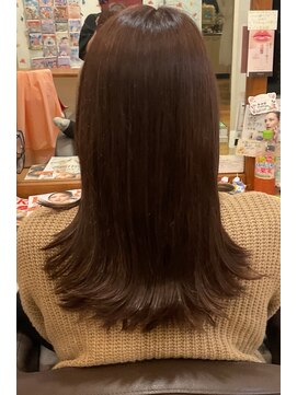 カミイロキレイ ヘーゼルブラウンカラー